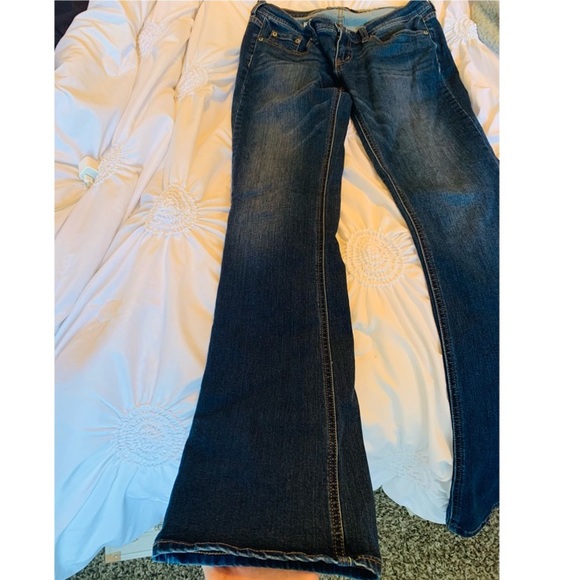 🔥4 for $30 EUC Aeropostale Boot Cut Jeans - Picture 5 of 8